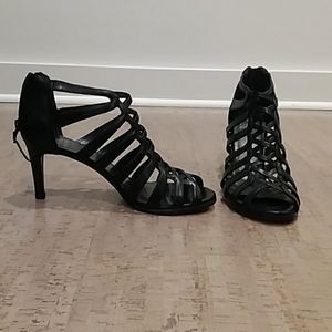 Stuart Weitzman Strappy Black Heels